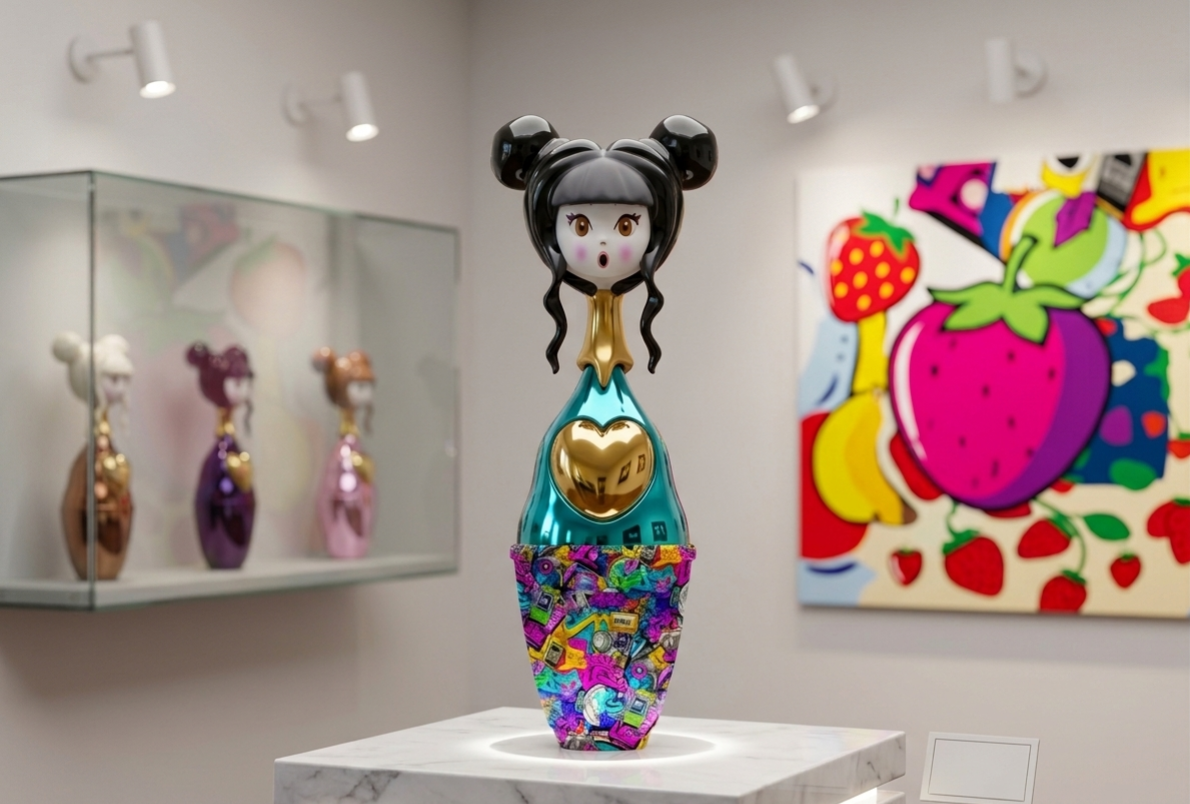 Kokonette Chromée — Art Toy Collector
